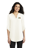 LW701 Port Authority ® Ladies 3/4-Sleeve Tunic Blouse