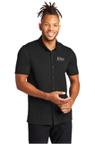 MM1006 Mercer+Mettle™ Stretch Pique Full-Button Polo