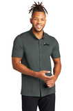 MM1006 Mercer+Mettle™ Stretch Pique Full-Button Polo