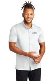 MM1006 Mercer+Mettle™ Stretch Pique Full-Button Polo