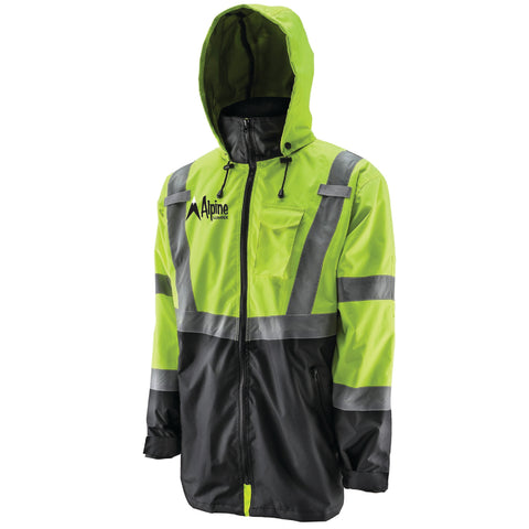 SAFETY PARKA JACKET - HI-VIZ